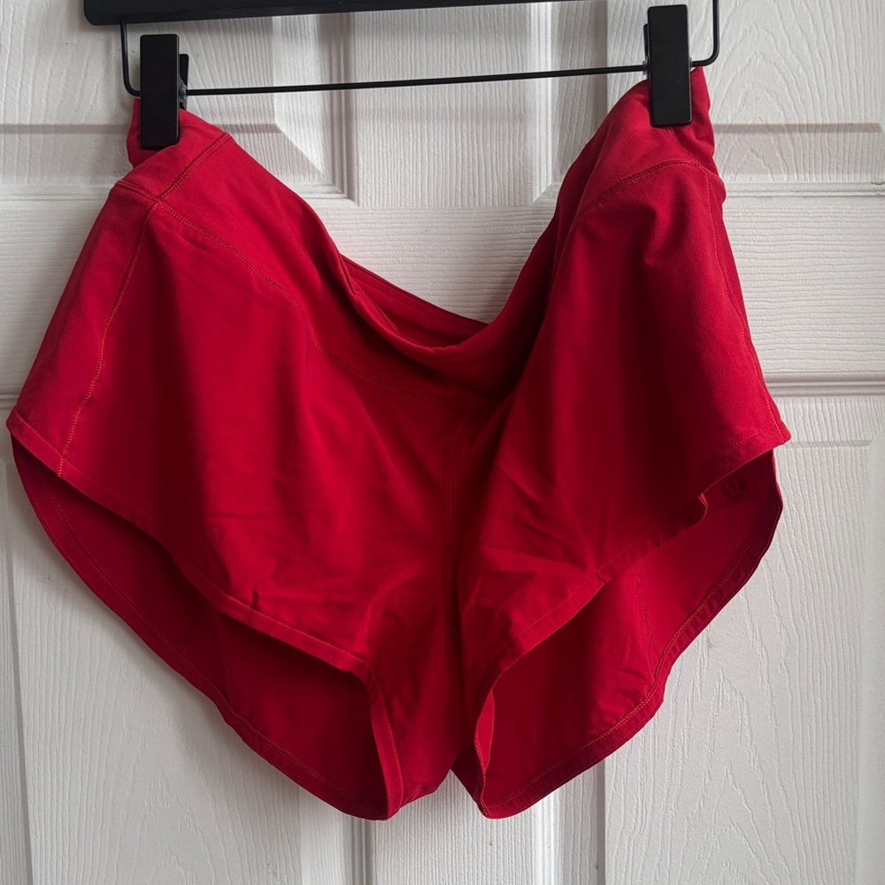 lululemon athletica Low Rise Speed Up Shorts size 12